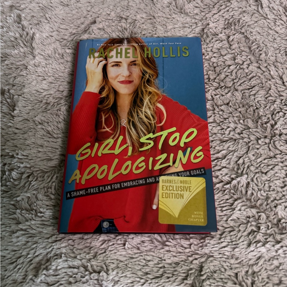 Girl, Stop Apologizing Book by Rachel Hollis